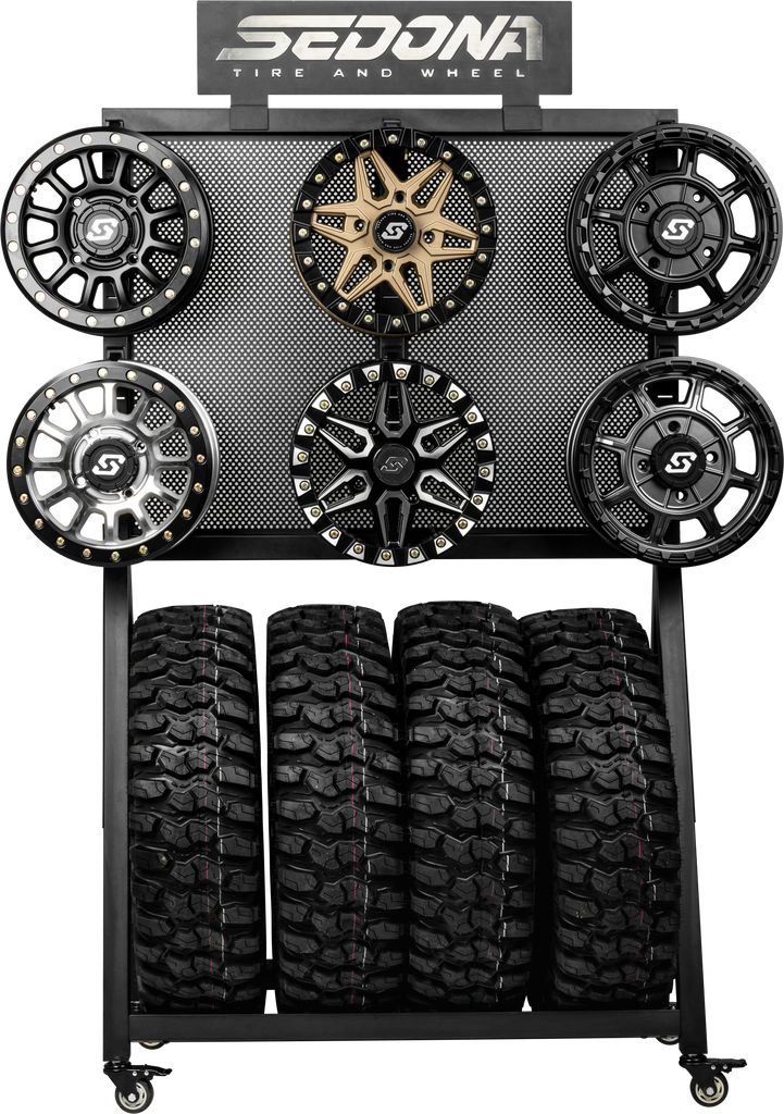Tire And Wheel Display Base