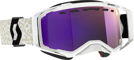 Prospect Snwcrss Goggle Wht/Blk Enhncr Purple Chrome