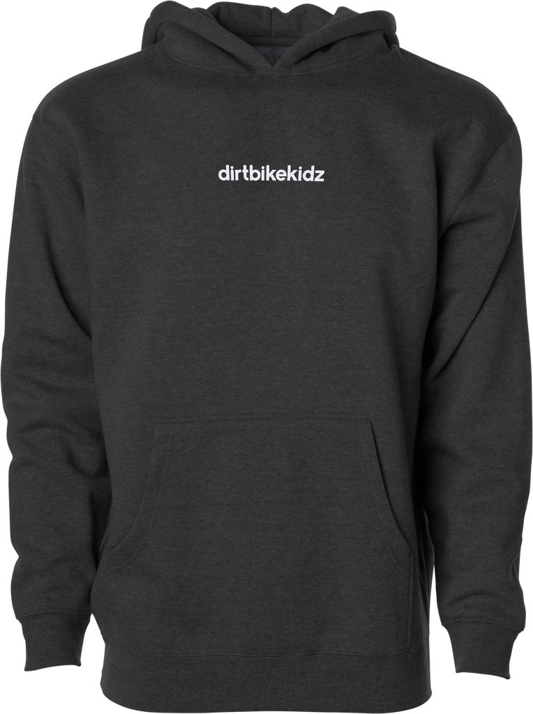 Moto Is Dope Youth Hoodie Charcoal Heather Yx