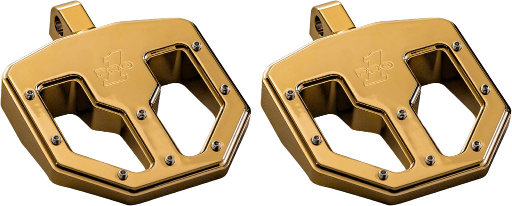 Pro Peg Bmx V1 Mini Fboard Gold Titanium Nitride