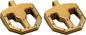 Pro Peg Bmx V1 Mini Fboard Gold Titanium Nitride