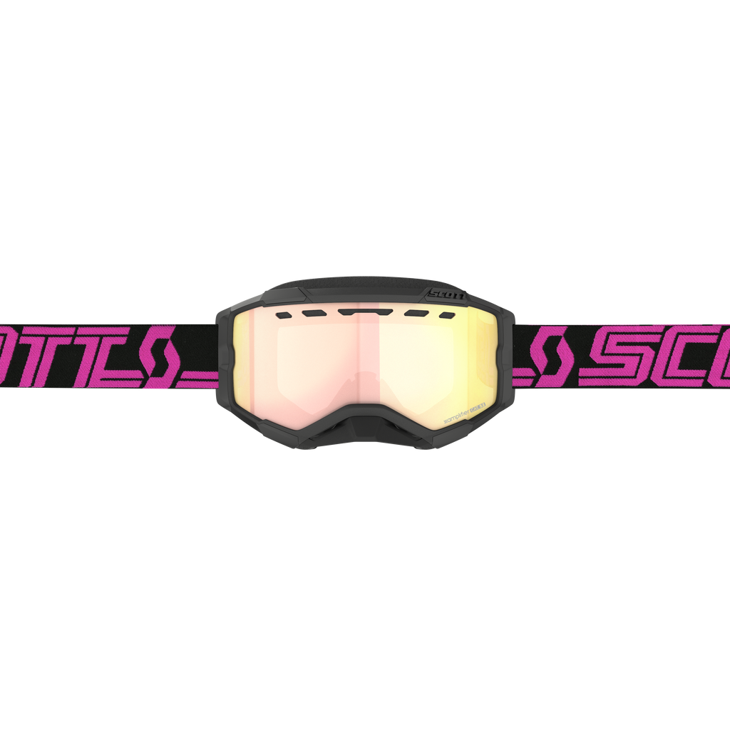 Fury Snowcross Goggle Black/ Pink Enhancer Rose Chrome