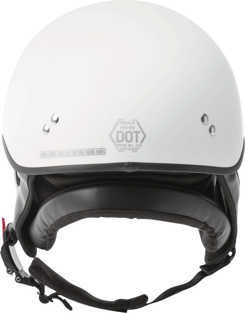 Hh 65 Half Helmet Naked Matte White Lg