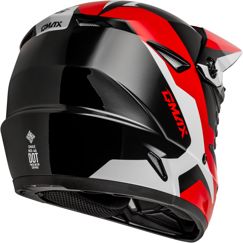 Mx 46 Cyclus Hemet Black/Red 2x