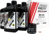 Klotz Oil Kawasaki Sxs 4qt Synthetic Oil Change Kit 842-0174