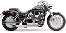 Load image into Gallery viewer, Blvd Slashcut Slip On Chrome Hon Vtx1300c 04 09
