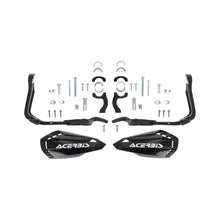 Load image into Gallery viewer, ACERBIS Firstmoto handguards for mini motorcycles, durable black plastic with mounting hardware, designed to protect handlebars.