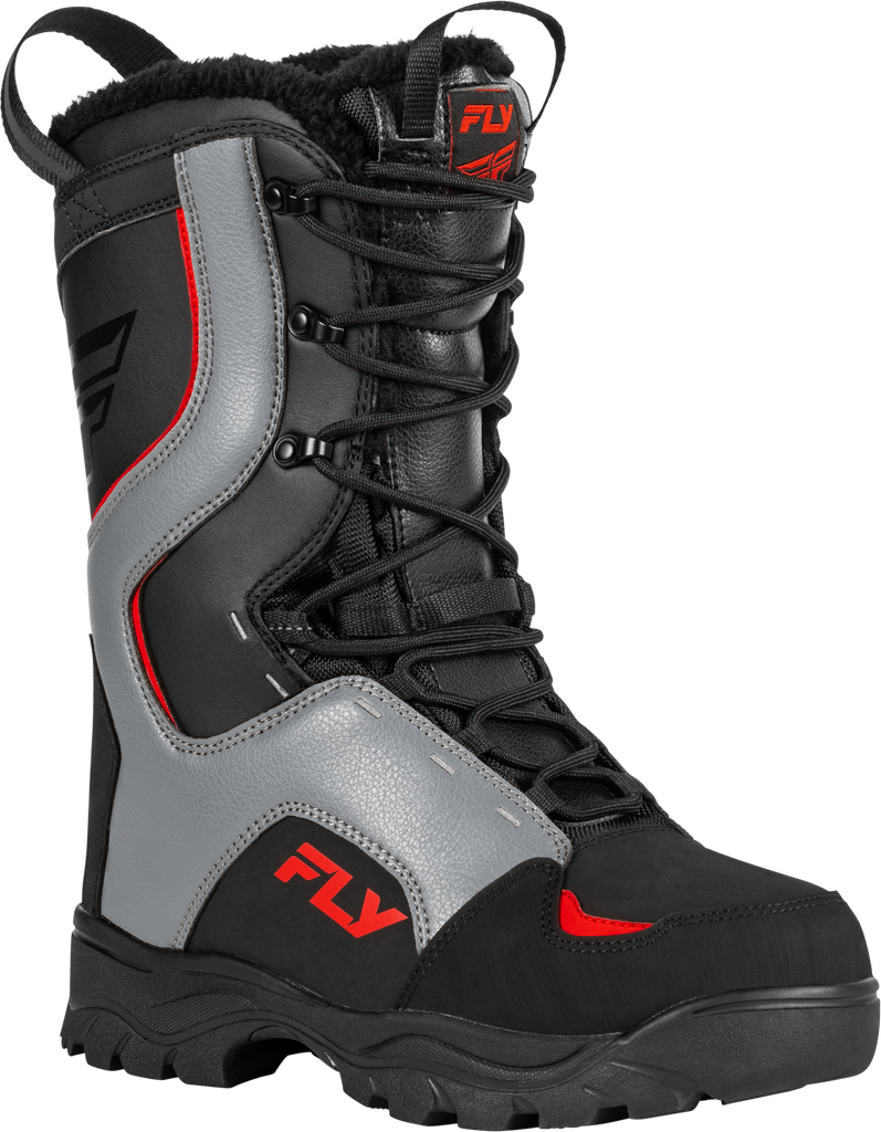 Marker Laced Boot Black/Red 15