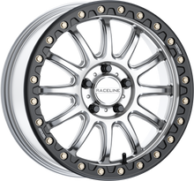 Load image into Gallery viewer, Alpha Bdlk 17x7 5/4.5 (+40mm) Silver/Blk