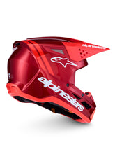 Load image into Gallery viewer, S M3 Radium Helmet Ece06/Dot Red Mot/Red Fl/Wht Gl Xl