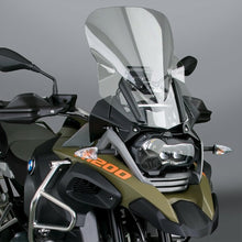 Load image into Gallery viewer, ZTechnik Vstream tall touring clear windshield for BMW motorcycles, offering wind protection and enhanced riding comfort.