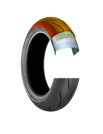 Tire Battlax Rs12 Rear 200/55zr17 78w Radial Tl