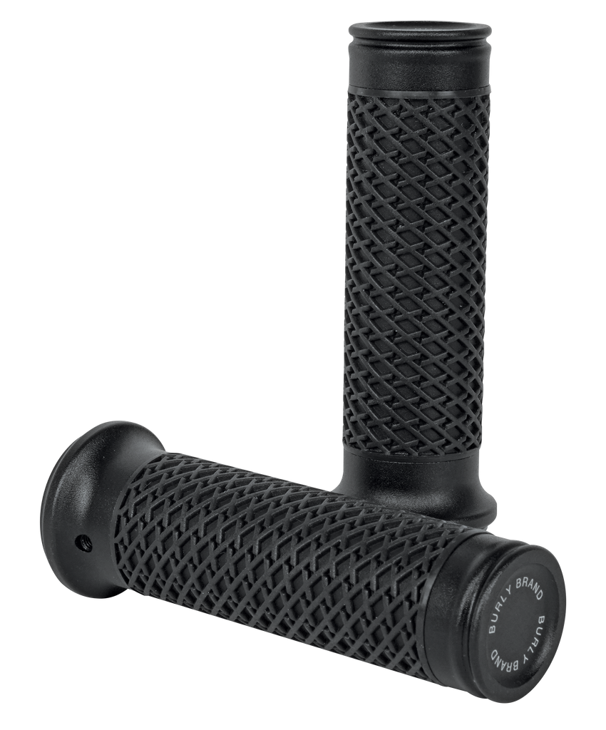 Slash Cut Grip Set 7/8" Pr Black