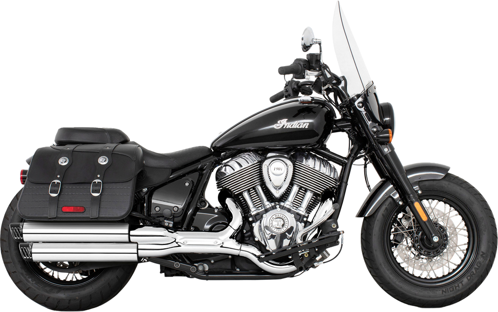 Racing Slip On 3.25" Indian Chief Ch/Bk