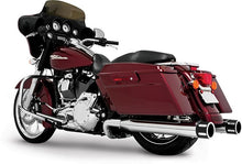 Load image into Gallery viewer, Eagle Slip Ons Chrome W/Blk Sculpt Tip `17 Up Flt/H