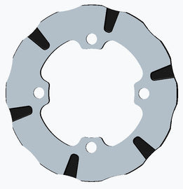 BRAKING Batfly Oversized Rotor Pol for bike brakes, showing a large, black brake rotor with detailed metal construction.