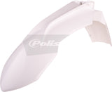Polisport Plastics Front Fender White 64-5003