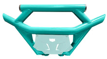 Load image into Gallery viewer, PRO ARMOR front bumper for Pro R, radiant green body armor with a rugged design, visible mounting points, and durable construction.