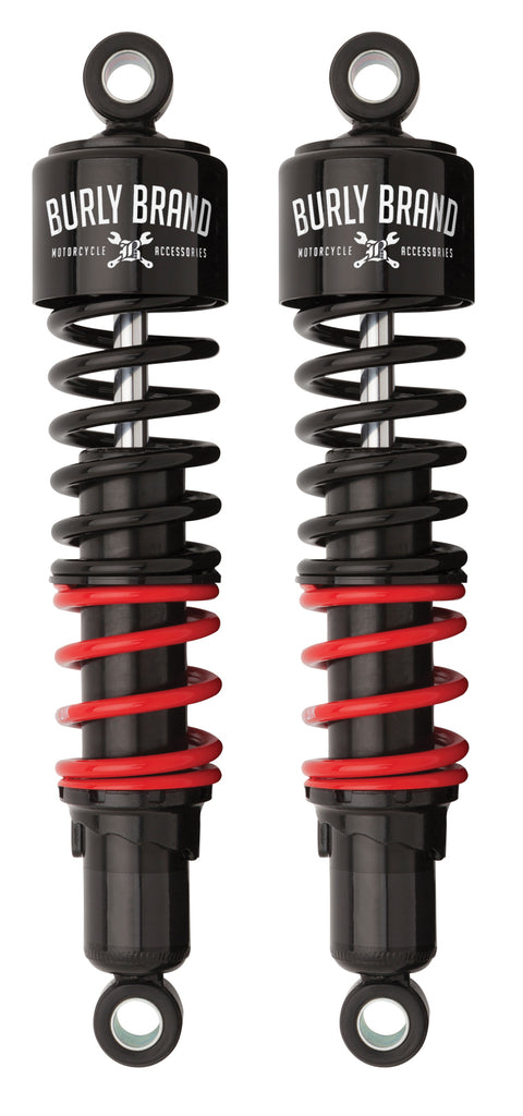 Stiletto Shocks 12.5" Pr Black Hon