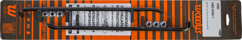 Hard Weld Runners Pol/ S D Blow Molded Skis