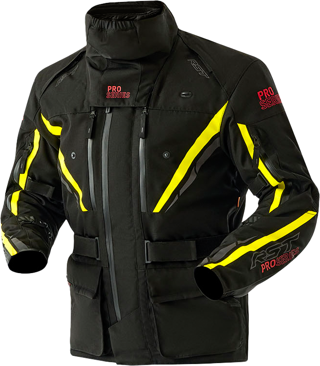 Ps Paragon D3o Jacket Black/Flo Yellow Textile 6xl