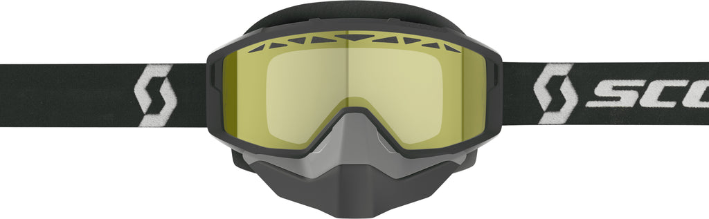 Primal Snowcross Goggle Black/White Yellow Lens
