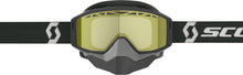 Load image into Gallery viewer, Primal Snowcross Goggle Black/White Yellow Lens