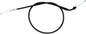 Black Vinyl Throttle Pull Cable