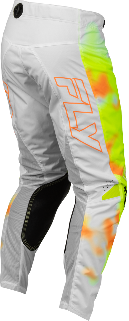 Kinetic Blur Pants White/Hi Vis/Orange Sz 28