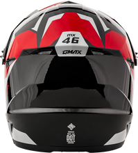 Load image into Gallery viewer, Youth Mx 46y Cyclus Helmet Black/Red Ys