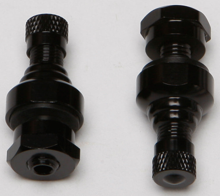 Straight/Straight Air Valve 8.3mm Black