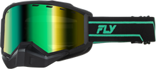 Load image into Gallery viewer, Focus Snow Mint/Black W/Green Mirror/Amber Lens