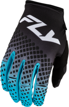 Load image into Gallery viewer, Youth Kinetic Fade Gloves Black/Blue/White Ym