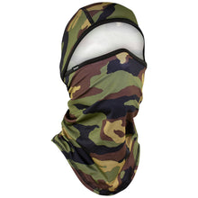 Load image into Gallery viewer, Sportflex Series Convertible Balaclava Woodland Camo