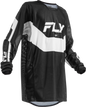 Yth Kinetic Mesh Jersey Black/White Yxl