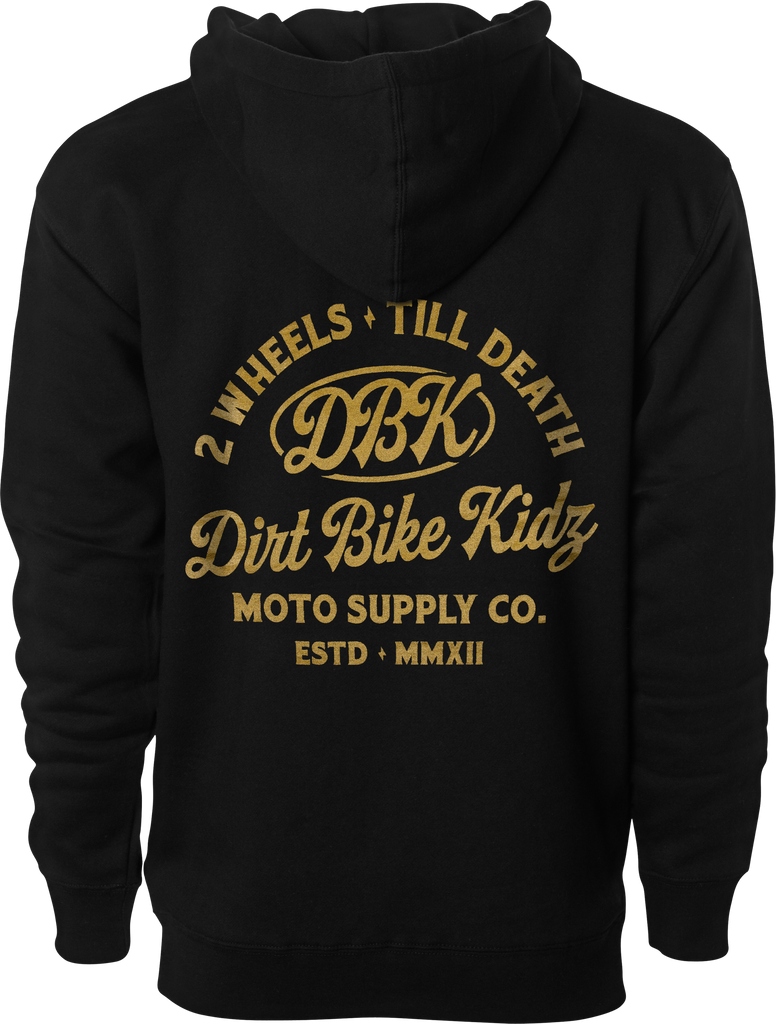 Gold Nugget Hoodie Black Md