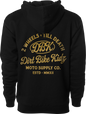 Gold Nugget Hoodie Black 2x