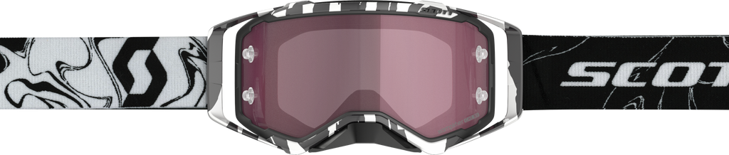 Prospect Goggle Mrbl Black/White W/Rose Amp Works