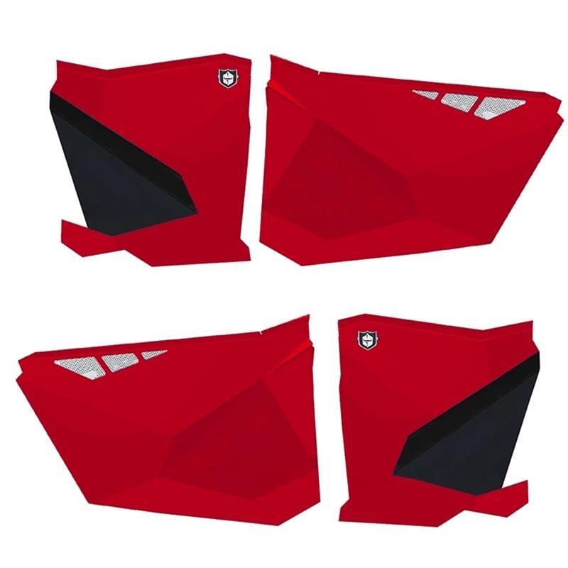 Traditional Doors Performance Red