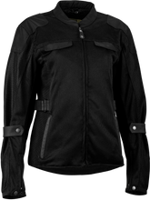 Load image into Gallery viewer, Women's Aira Mesh Jacket Black Xs