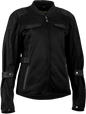 Women's Aira Mesh Jacket Black Xs