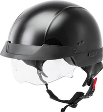 Load image into Gallery viewer, Hh 75 Half Helmet Black 2x