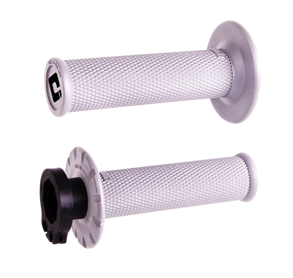 Mx V2 Lock On Grips No Waffle White (Pro Soft)