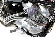 Load image into Gallery viewer, Curved Radius Exhaust Header Set Chrome