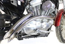Load image into Gallery viewer, Curved Radius Exhaust Header Set Chrome