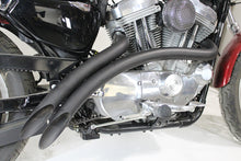 Load image into Gallery viewer, Curved Radius Exhaust Header Set Black