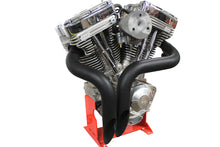 Load image into Gallery viewer, LAF Straight Down Drag Pipe Set Black