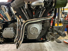 Load image into Gallery viewer, Straight Down Drag Pipe Set Chrome with Heat Shields