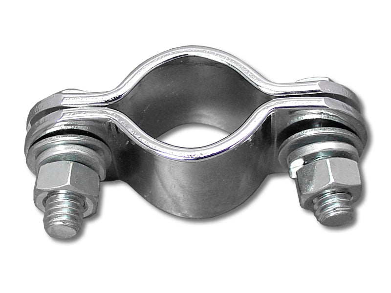 Chrome 1 inch Frame Exhaust Clamp