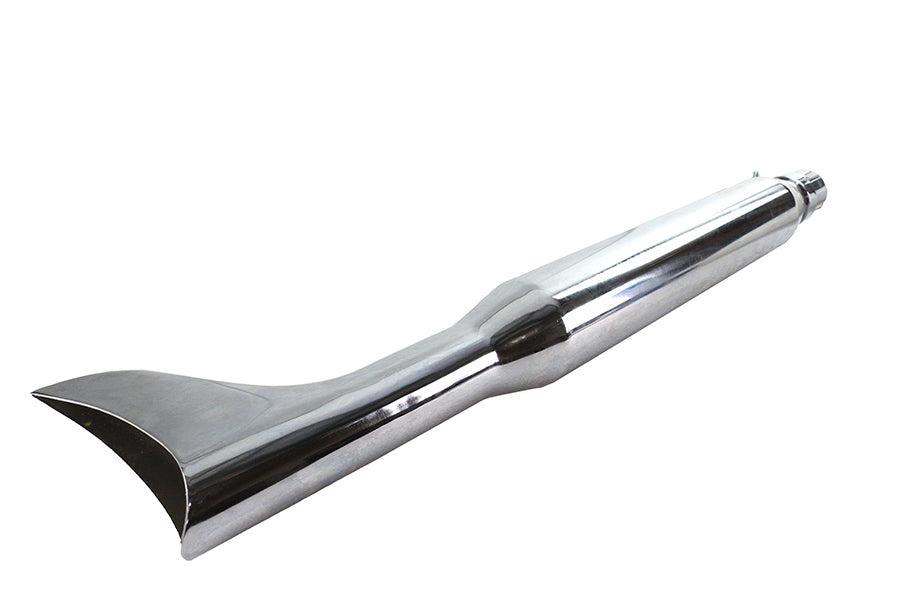 Chrome Fishtail Muffler 30 inch
